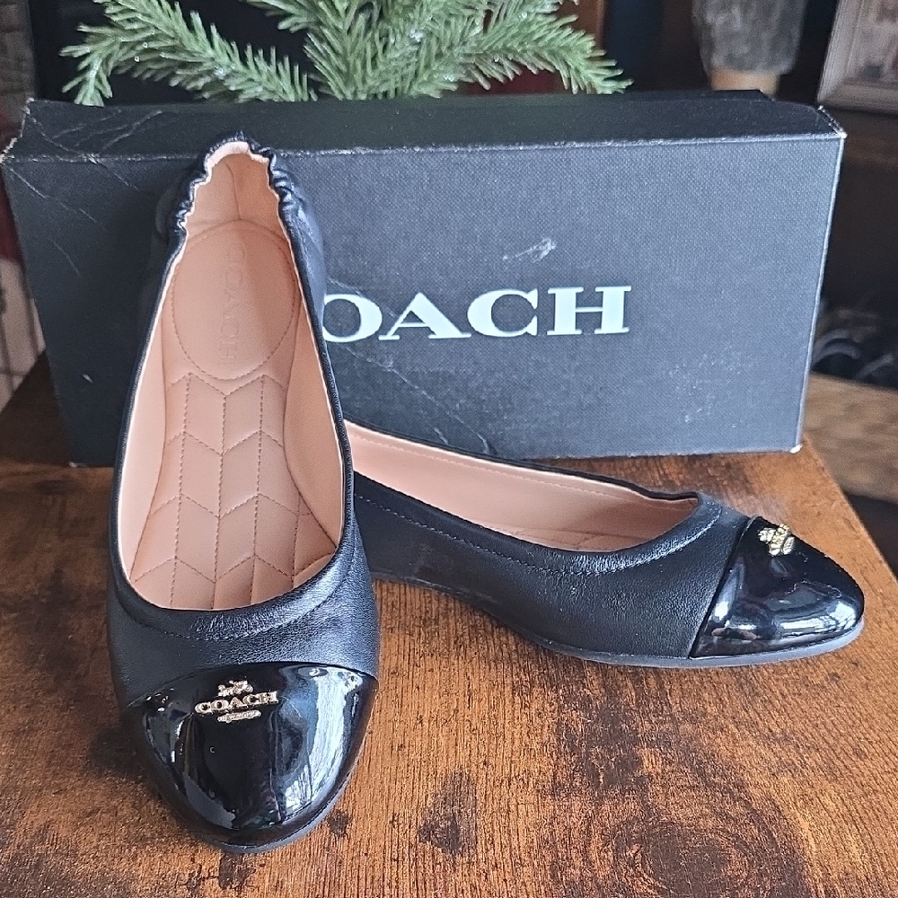 Coach Bonnie PTLE Ballet Flat NIB